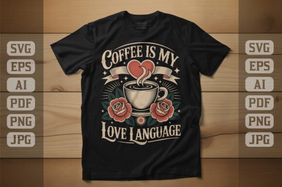 Coffee is My Love Language T-Shirt