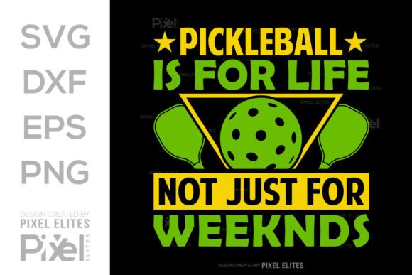 Cricut Pickleball is for Life Cut File