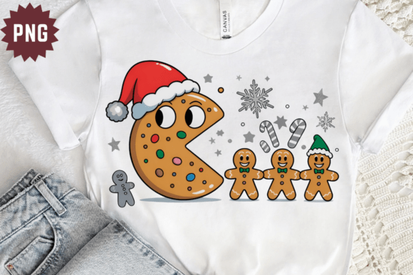 Funny Holiday Cookie PNG Design