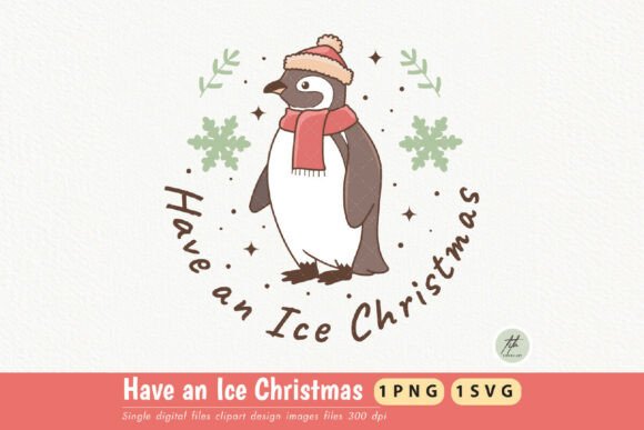 Have an Ice Christmas Clipart
