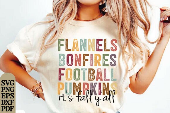 It's Fall Y All Png, Flannels Bonfires
