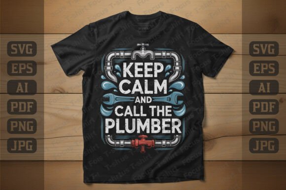 Keep Calm Call the Plumber Design