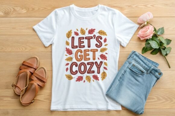Let’s Get Cozy Autumn Leaves