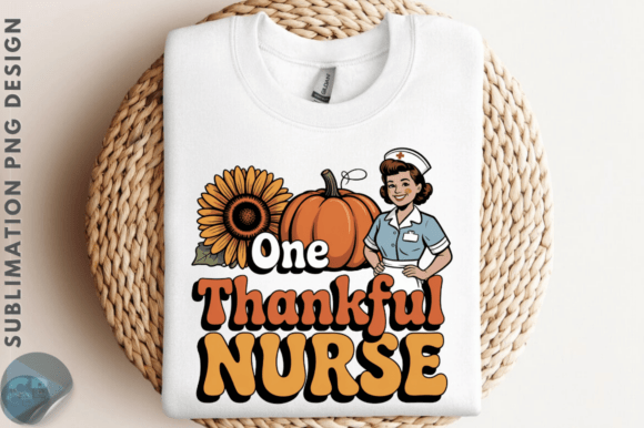 One Thankful Nurse Thanksgiving PNG