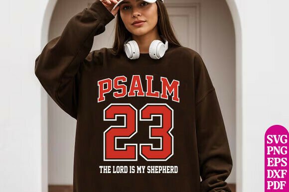 Psalm 23 PNG, the Lord is My Shepherd